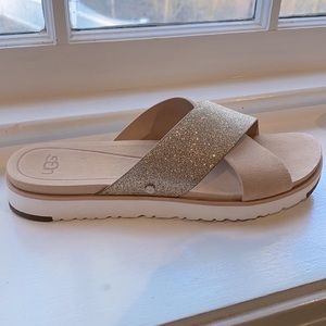 UGG Women's Kari Glitter Slide Sandals